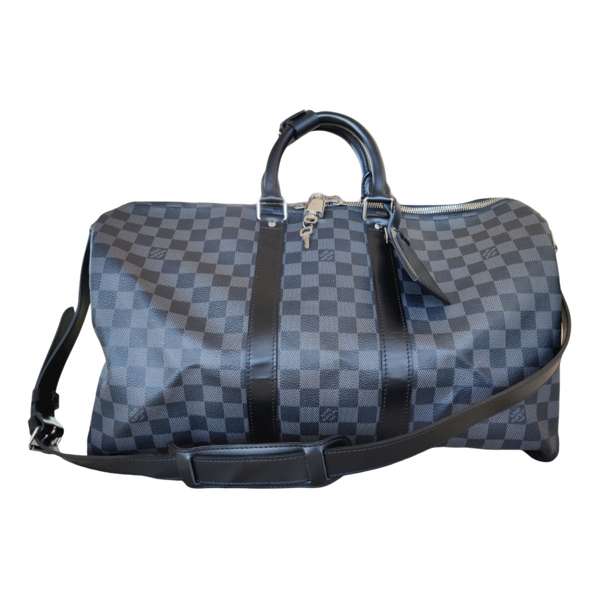 Keepall cloth travel bag Louis Vuitton 